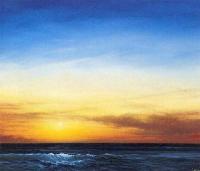 Il mare con la sua infinita bellezza in una illustrazione di un artista del Nord Europa